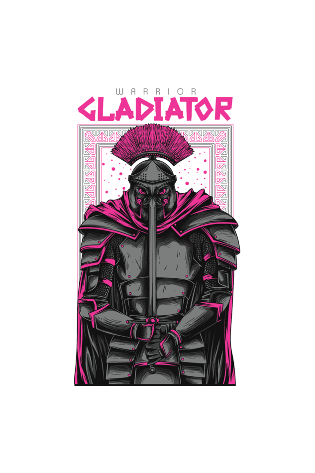 Oversized Sweatshirt Maroon GLADIATOR