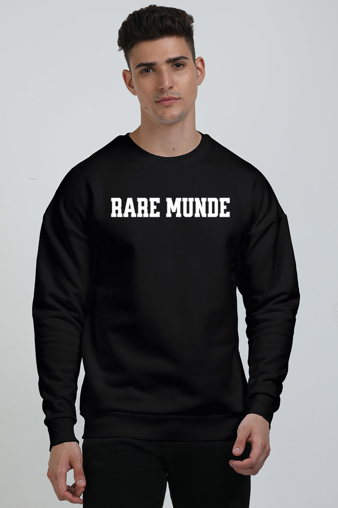 Oversized Sweatshirt Premium Puff-White RARE MUNDE