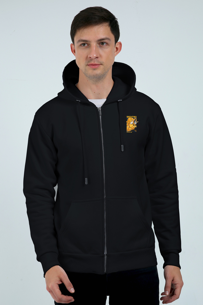 Zip Hoodie Premium Black ANIME