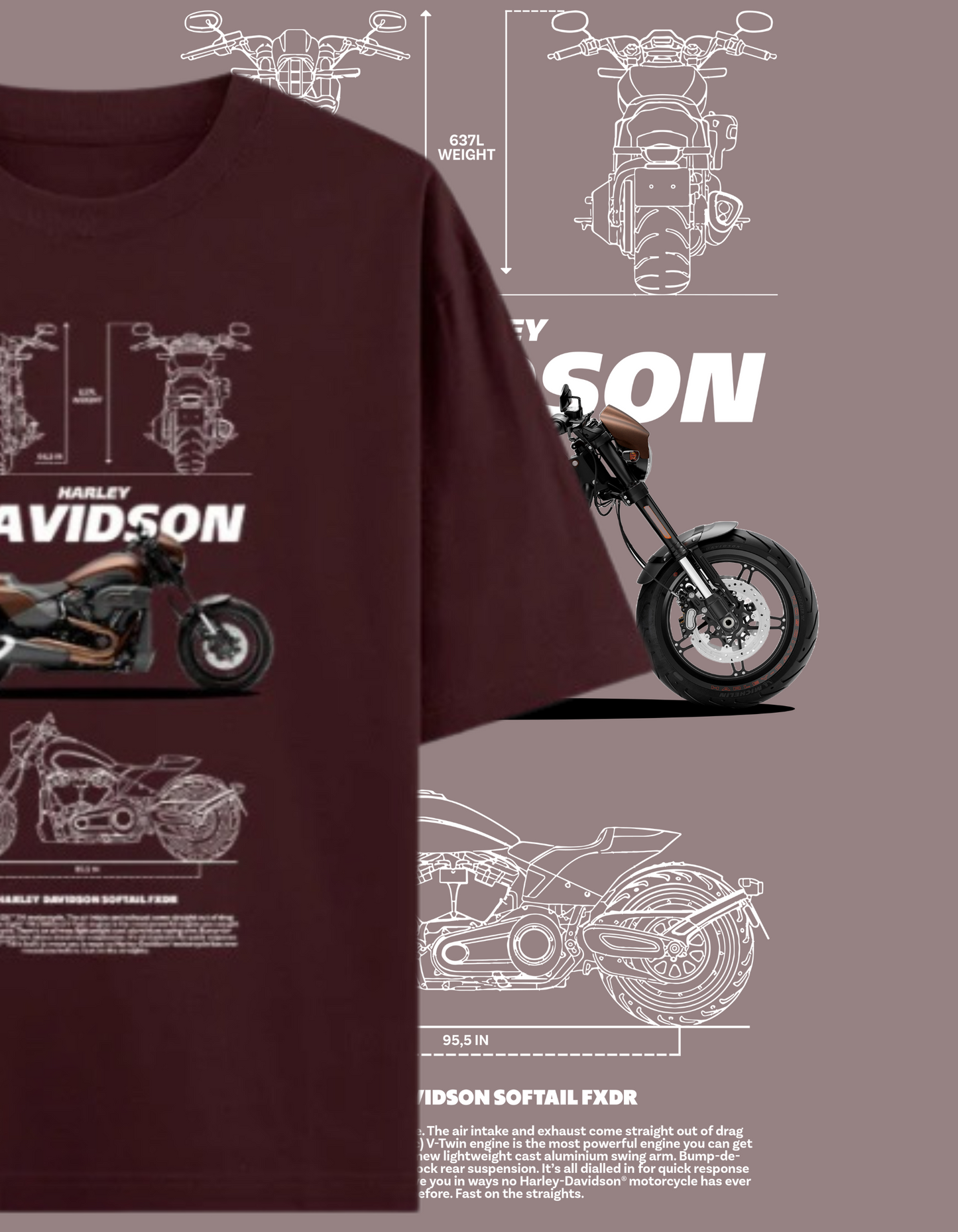 Oversized Premium T-Shirt HRLYD