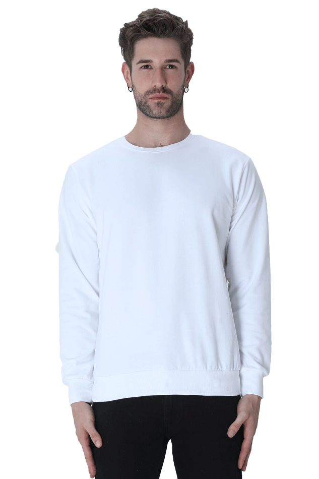 Sweatshirt & Shorts White COMBO OFFER