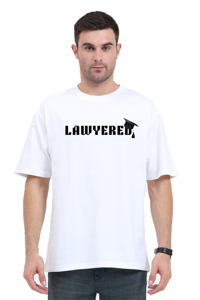 Oversized T-Shirt White LAWYERED