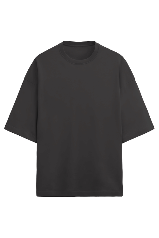 Terry Co-Ords Oversized T-Shirt Black