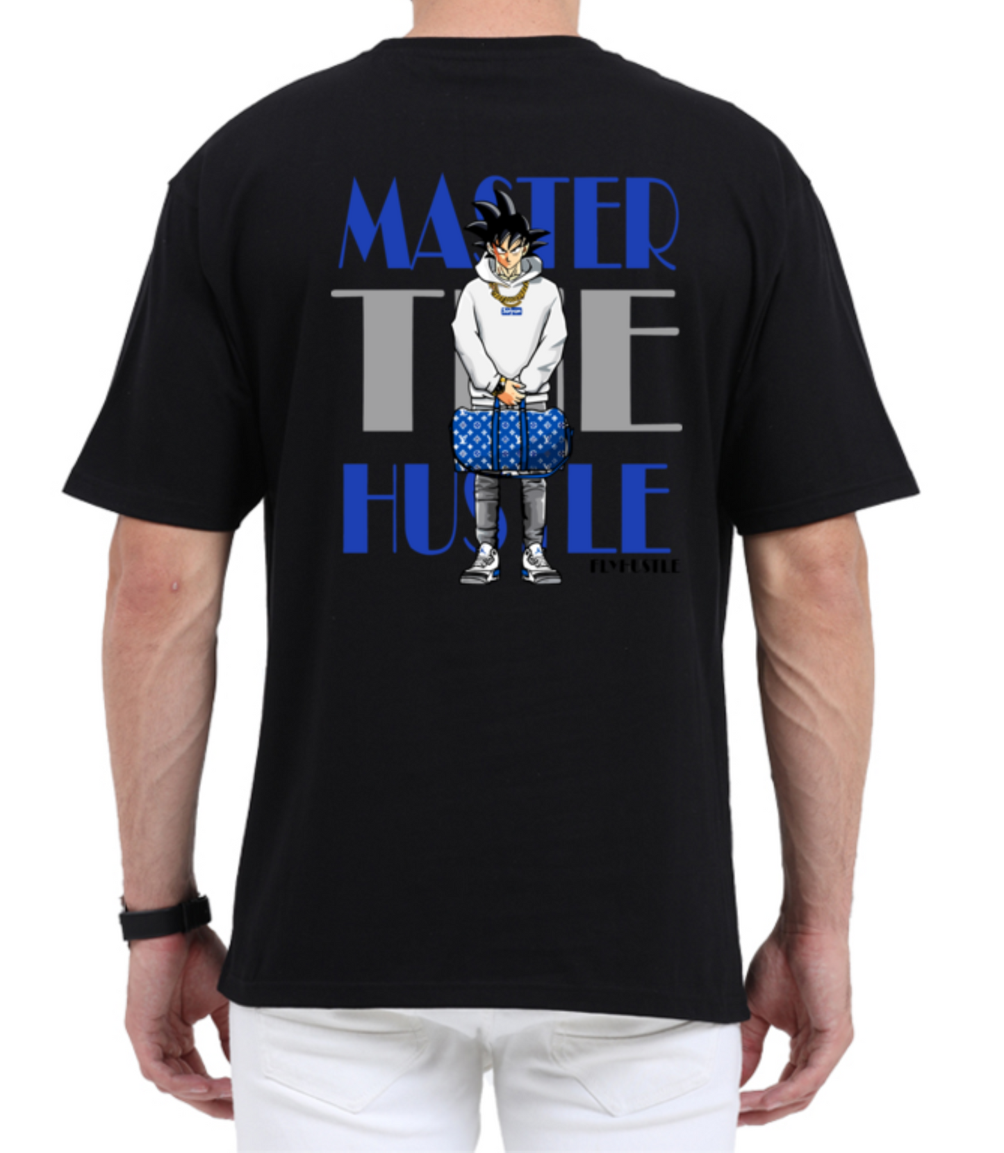 Oversized T-Shirt Master The Hustle