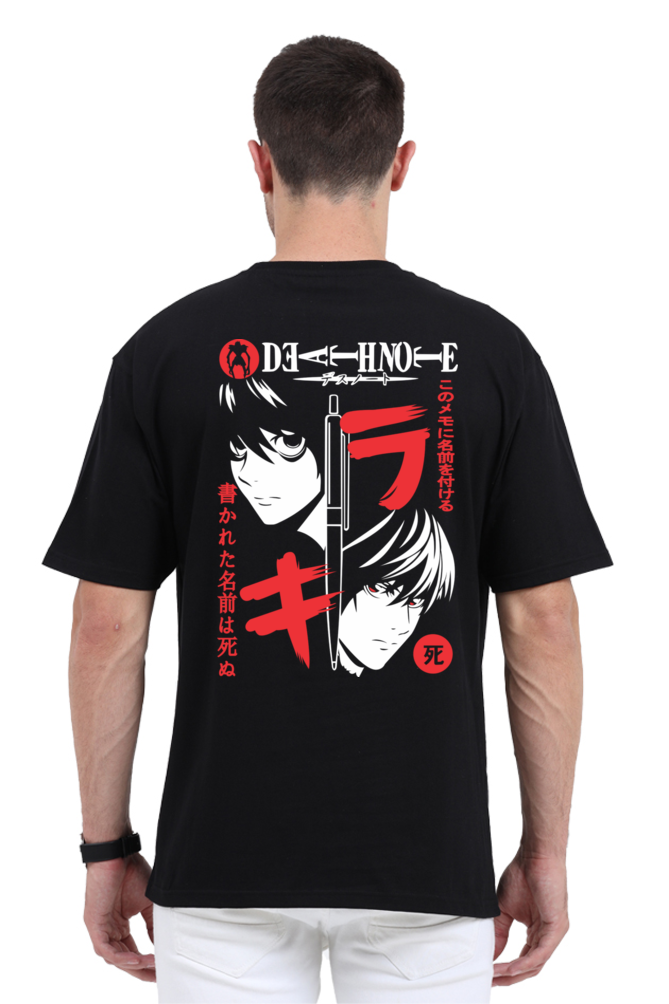 Oversized T-Shirt Black DeathNote