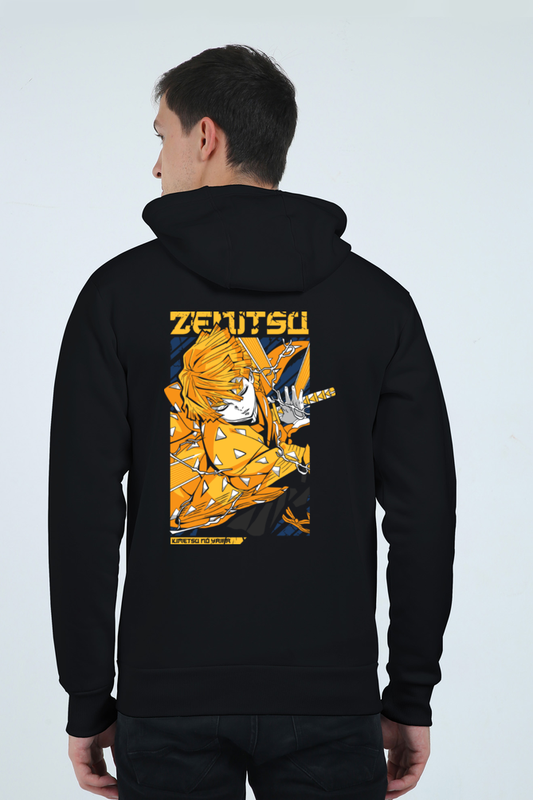 Zip Hoodie Premium Black ANIME