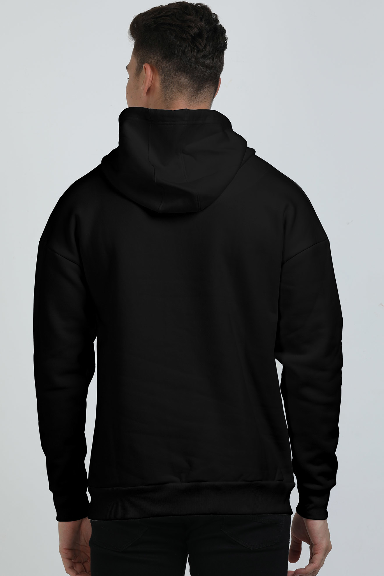 Oversized Hoodie BLACK Le Paris
