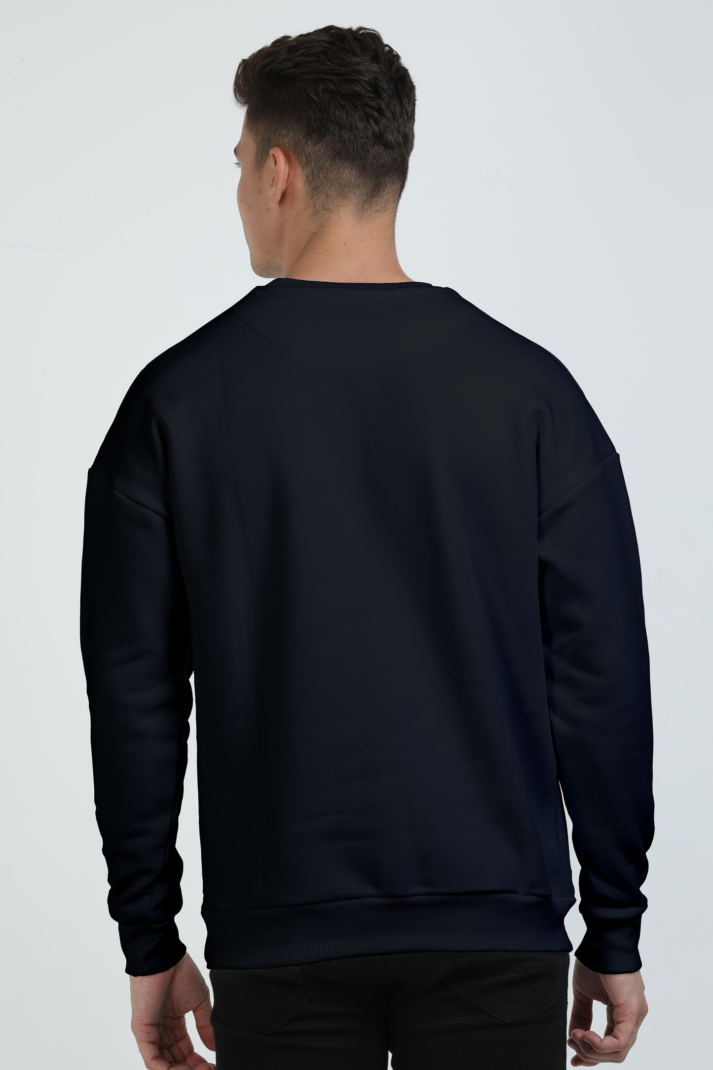 Oversized Sweatshirt Premium Black RENGOKU