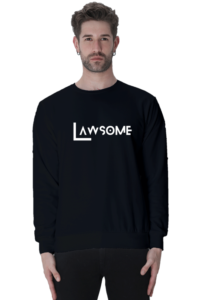 Sweatshirt Black LAWSOME