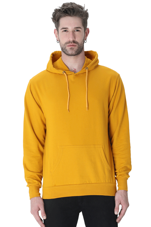 Hoodie Mustard Yellow