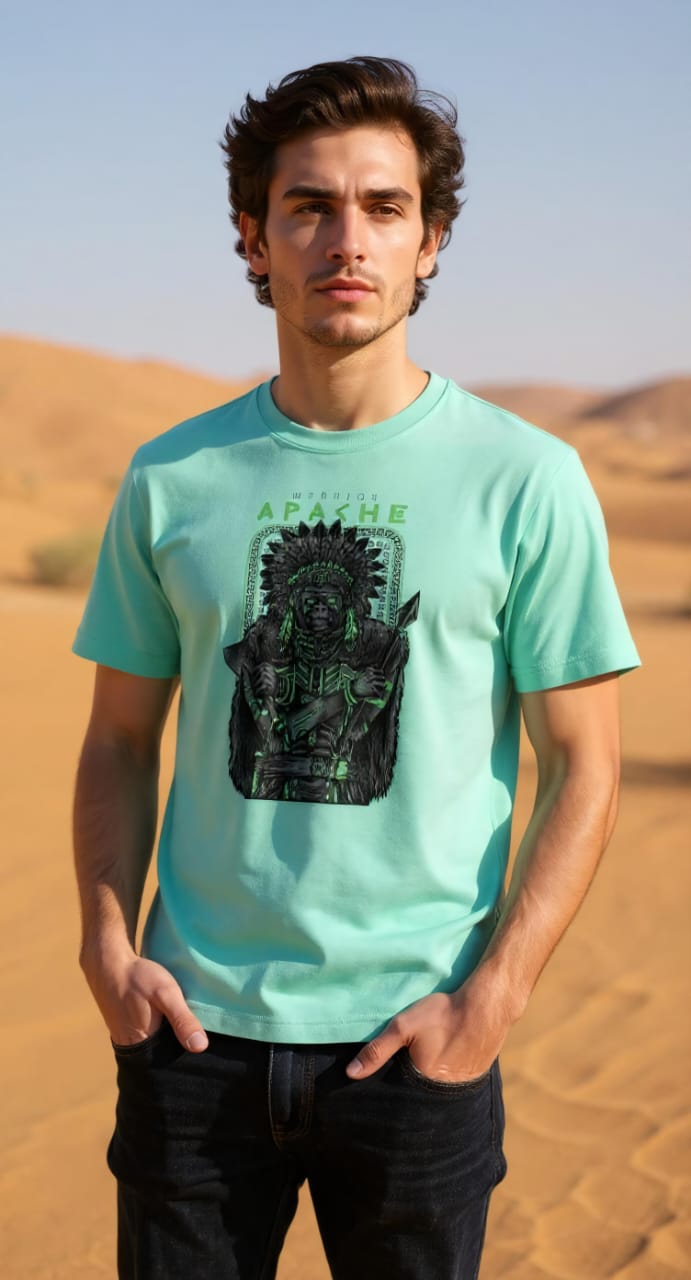 Oversized Premium T-Shirt Mint APACHE