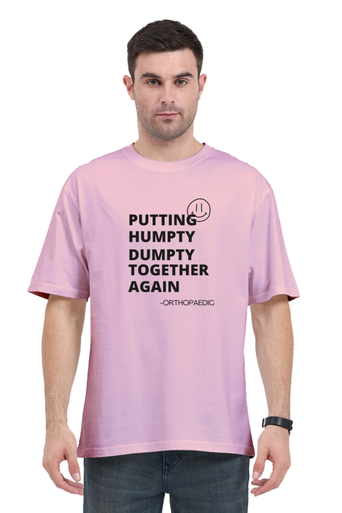 Oversized T-Shirt White HUMPTY DUMPTY