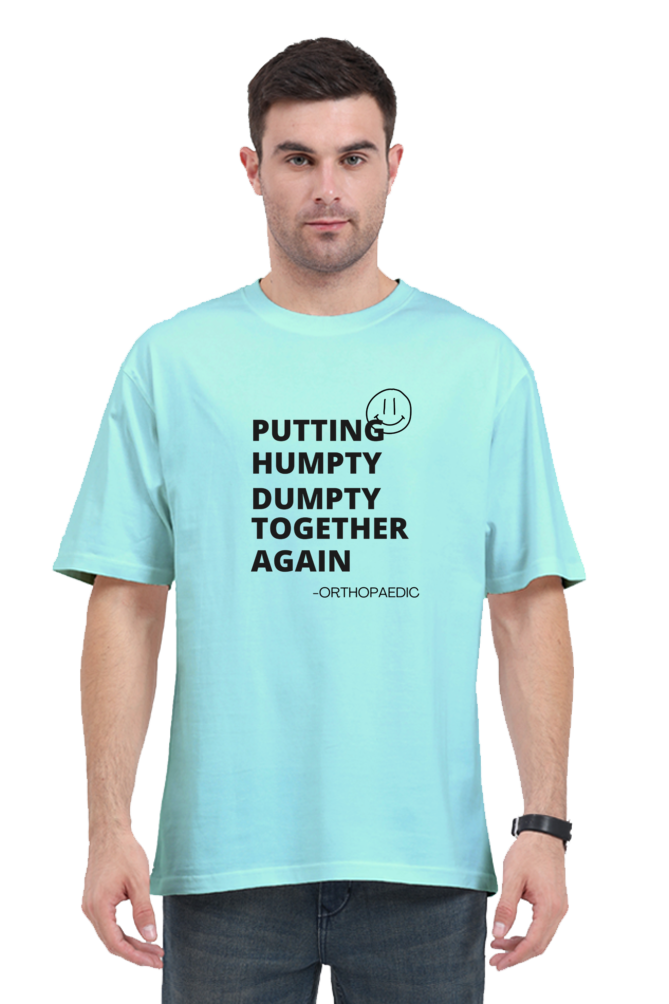 Oversized T-Shirt White HUMPTY DUMPTY