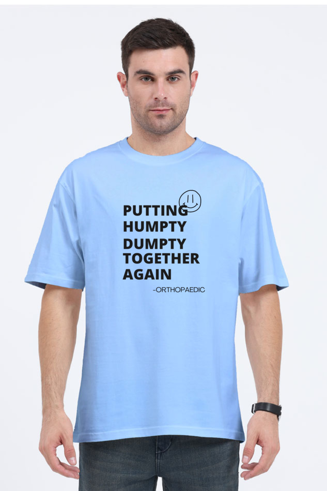 Oversized T-Shirt White HUMPTY DUMPTY