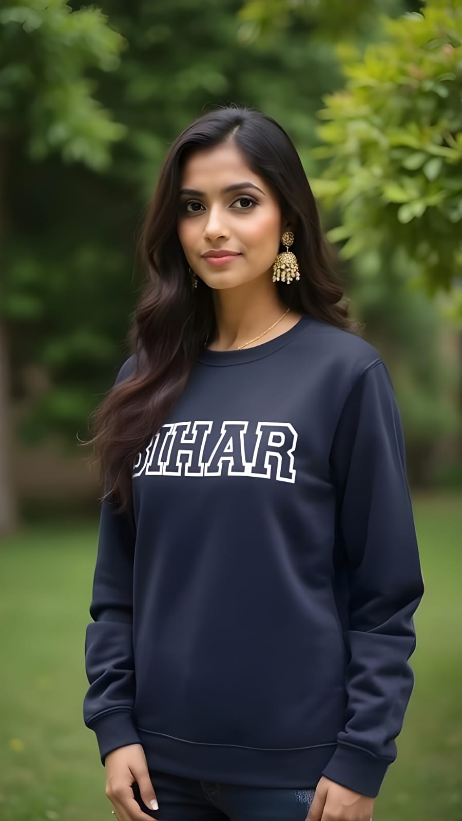 Unisex Oversized Premium Sweatshirt BIHAR