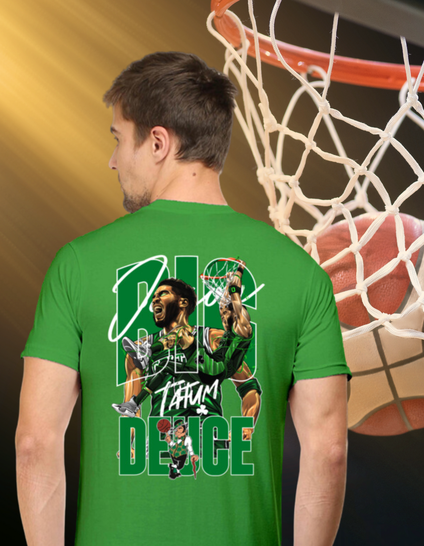 Classic T-Shirt Green Bsktball