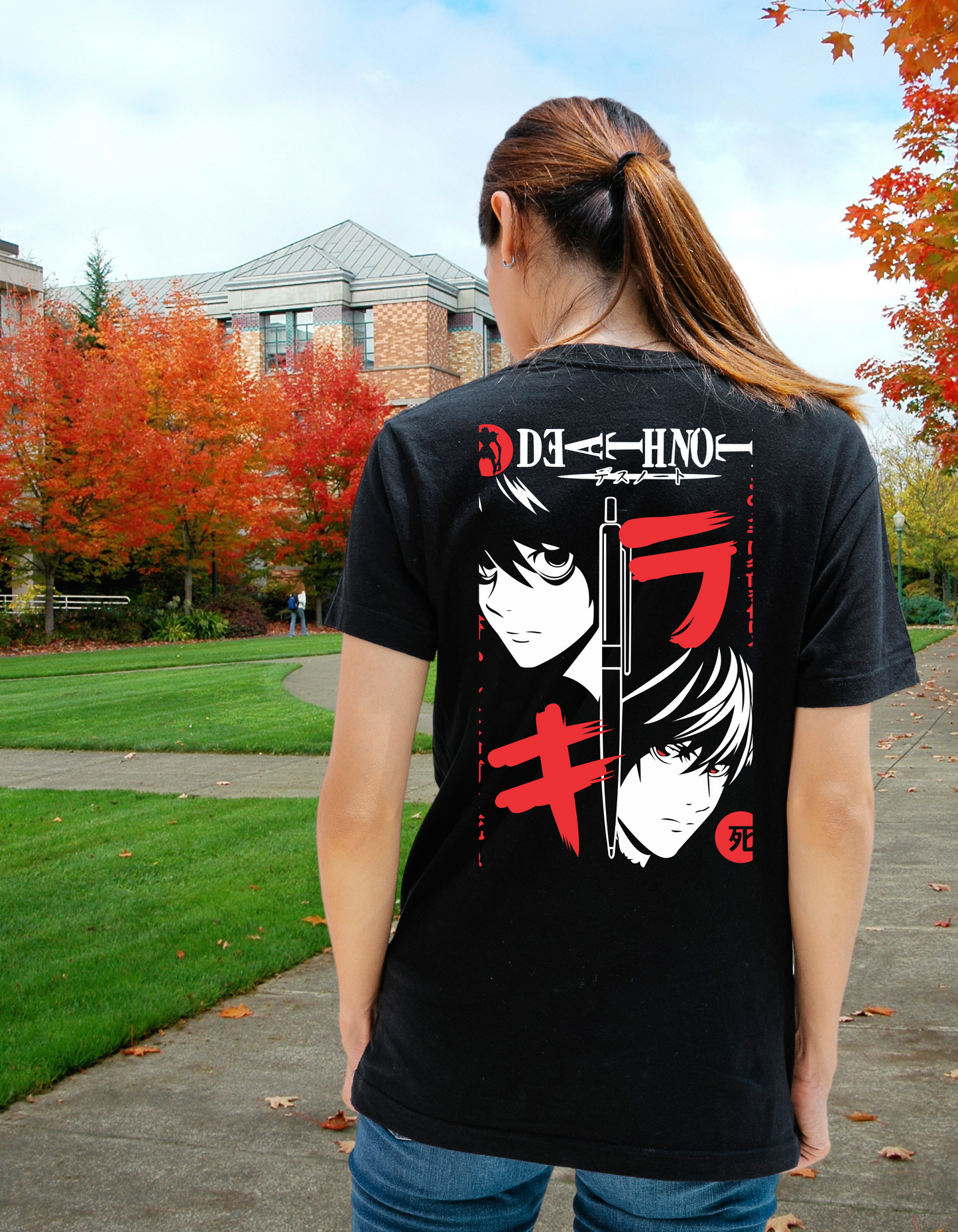 Oversized T-Shirt Black DeathNote