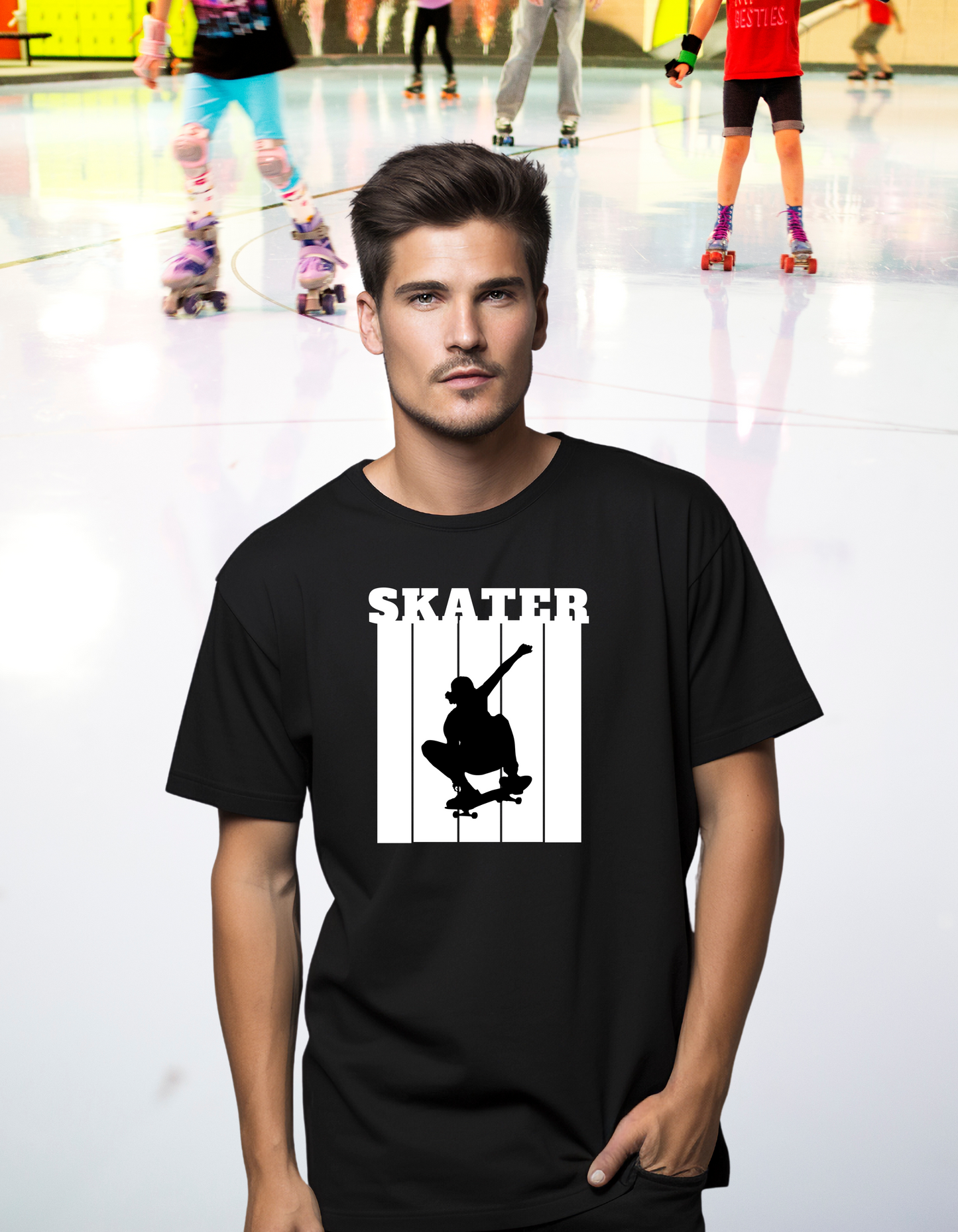 Oversized T-Shirt Vibrant Colors SKATER